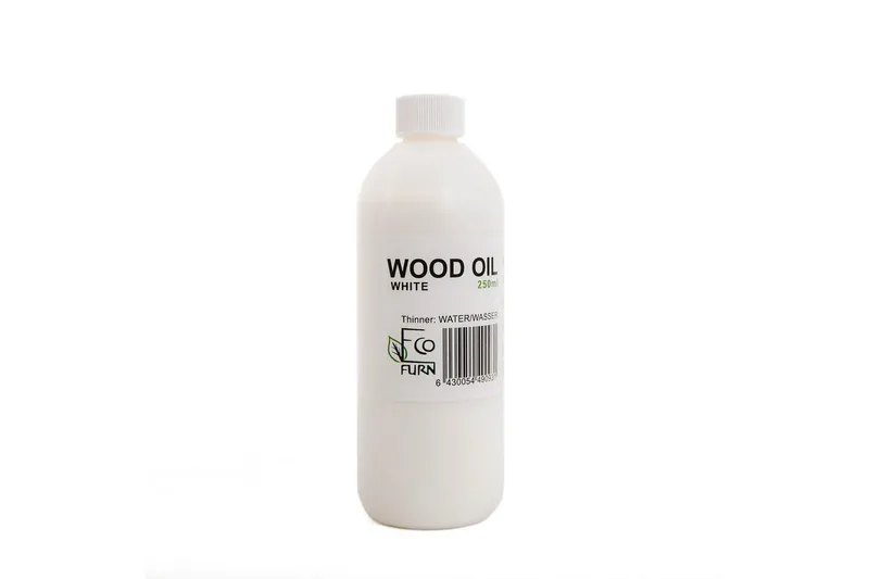Hillerstorp EcoFurn træolie 250 ml hvid, Hvid