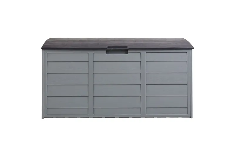 Låda Beliani Locarno Beige/grå Beige||Grey - Havemøbler - Pudeopbevaring & havemøbelovertræk - Hyndeboks