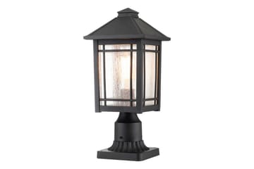 Sokkel lanterne Quoizel Cedar Point - Belysning - Udendørs lamper & belysning - Søjlelampe & standerlampe
