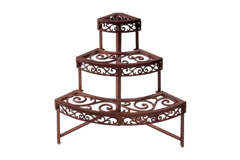 Esschert Design etagere BPH32, rund, kvart - Brun - Havemøbler - Øvrigt havetilbehør - Tilbehør udendørs - Blomstereoler