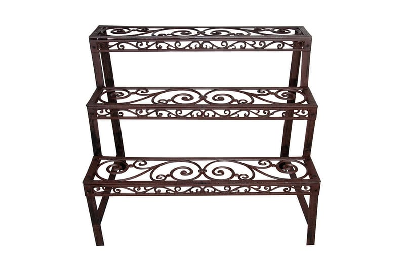 Esschert Design etagere BPH33, rektangulær - Brun - Havemøbler - Øvrigt havetilbehør - Tilbehør udendørs - Blomstereoler