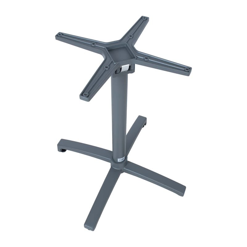 Bordben HOME4YOU Bistro 67x67x72 cm grå - Grå - Havemøbler - Øvrigt havetilbehør - Tilbehør udendørs - Tillægsplader haveborde