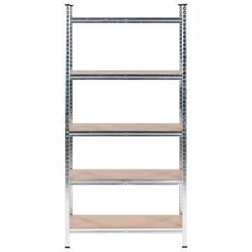 Garagehylder Xitta 75 cm - Sølv/Brun - Havemøbler - Øvrigt havetilbehør - Tilbehør udendørs - Blomstereoler