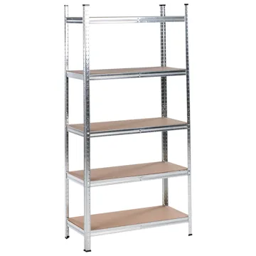 Garagehylder Xitta 75 cm - Sølv/Brun - Havemøbler - Øvrigt havetilbehør - Tilbehør udendørs - Blomstereoler