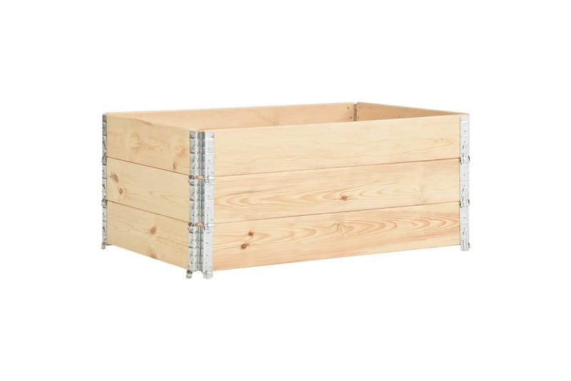 Höjbede 3 Stk. 100X150 cm Massivt Fyrretræ - Havemøbler - Øvrigt havetilbehør - Tilbehør udendørs - Havekrukker