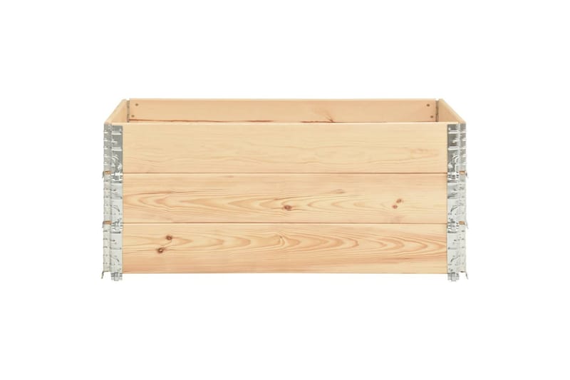 Höjbede 3 Stk. 100X150 cm Massivt Fyrretræ - Havemøbler - Øvrigt havetilbehør - Tilbehør udendørs - Havekrukker
