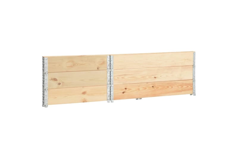 Höjbede 3 Stk. 100X150 cm Massivt Fyrretræ - Havemøbler - Øvrigt havetilbehør - Tilbehør udendørs - Havekrukker