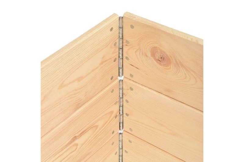Höjbede 3 Stk. 60X80 cm Massivt Fyrretræ - Havemøbler - Øvrigt havetilbehør - Tilbehør udendørs - Havekrukker