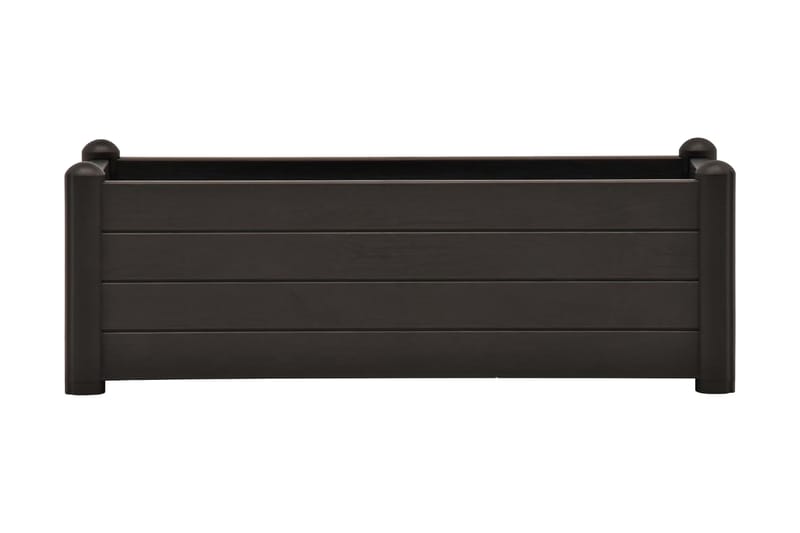højbed 100x43x35 cm PP antracitgrå - Antracit - Havemøbler - Øvrigt havetilbehør - Tilbehør udendørs - Havekrukker