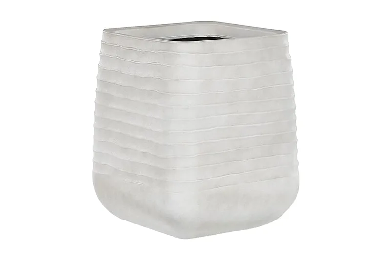 Krukke 50 x 50 x 49 cm Hvid PARIKIA, Hvid