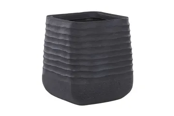 Krukke 50 x 50 x 49 cm Sort PARIKIA - Sort - Havemøbler - Øvrigt havetilbehør - Tilbehør udendørs - Havekrukker
