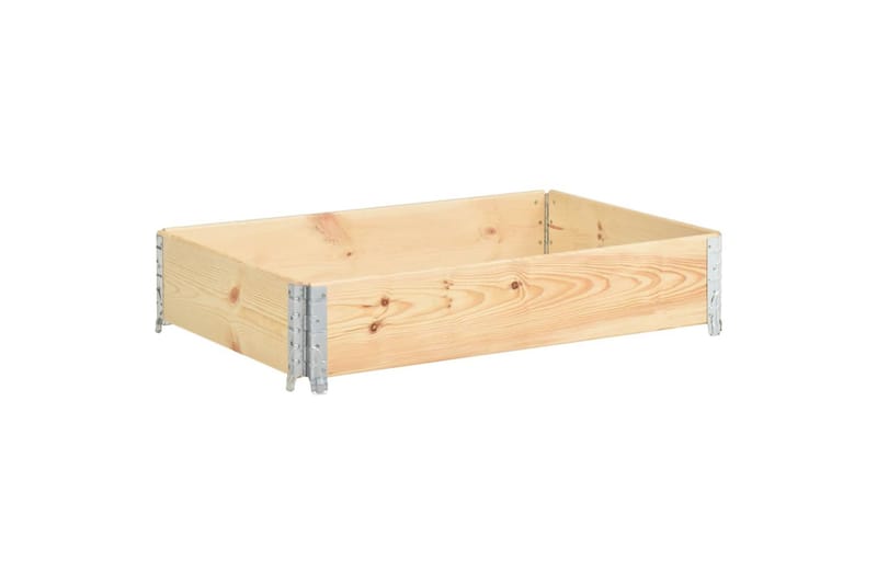 Pallekasse 50x100 cm Massivt Fyrretræ - Havemøbler - Øvrigt havetilbehør - Tilbehør udendørs - Havekrukker