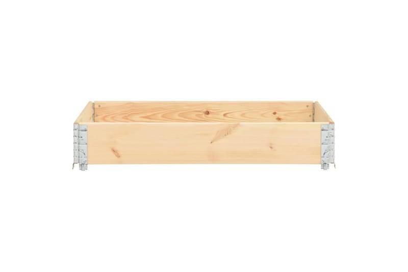 Pallekasse 80x120 cm Massivt Fyrretræ - Havemøbler - Øvrigt havetilbehør - Tilbehør udendørs - Havekrukker