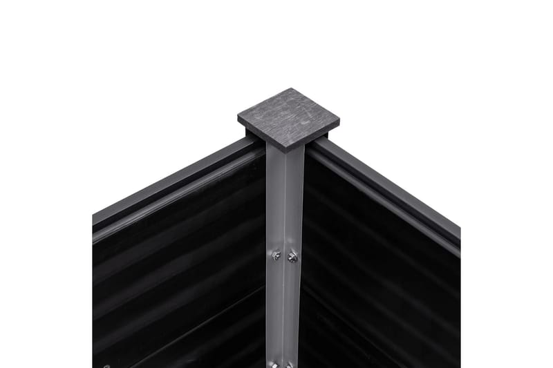 plantekasse 250x100x54 cm WPC grå - Grå - Havemøbler - Øvrigt havetilbehør - Tilbehør udendørs - Havekrukker