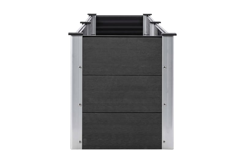 plantekasse 250x50x54 cm WPC grå - Grå - Havemøbler - Øvrigt havetilbehør - Tilbehør udendørs - Havekrukker