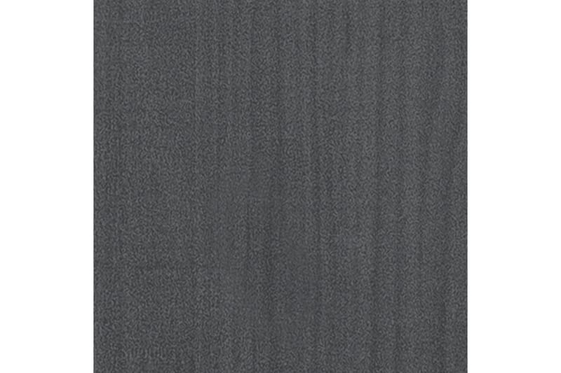plantekasse 40x40x40 cm massivt fyrretræ grå - Grå - Havemøbler - Øvrigt havetilbehør - Tilbehør udendørs - Havekrukker