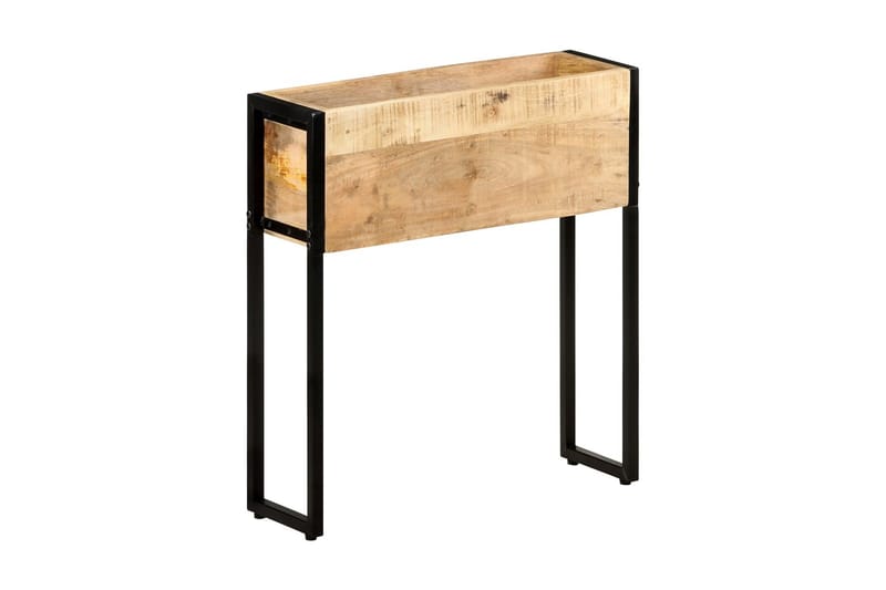 plantekasse 60x20x68 cm ru mangotræ - Brun - Havemøbler - Øvrigt havetilbehør - Tilbehør udendørs - Havekrukker