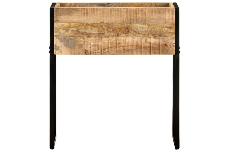 plantekasse 60x20x68 cm ru mangotræ - Brun - Havemøbler - Øvrigt havetilbehør - Tilbehør udendørs - Havekrukker