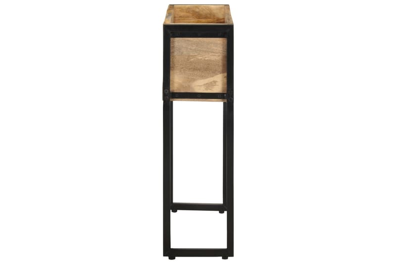 plantekasse 60x20x68 cm ru mangotræ - Brun - Havemøbler - Øvrigt havetilbehør - Tilbehør udendørs - Havekrukker