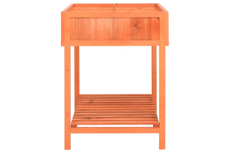 plantekasse 80x60x80 cm massivt grantræ - Brun - Havemøbler - Øvrigt havetilbehør - Tilbehør udendørs - Havekrukker