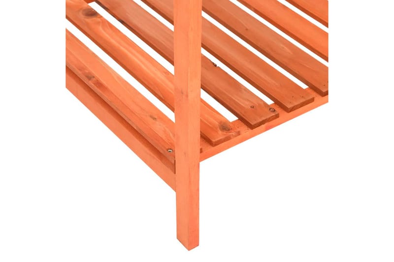 plantekasse 80x60x80 cm massivt grantræ - Brun - Havemøbler - Øvrigt havetilbehør - Tilbehør udendørs - Havekrukker