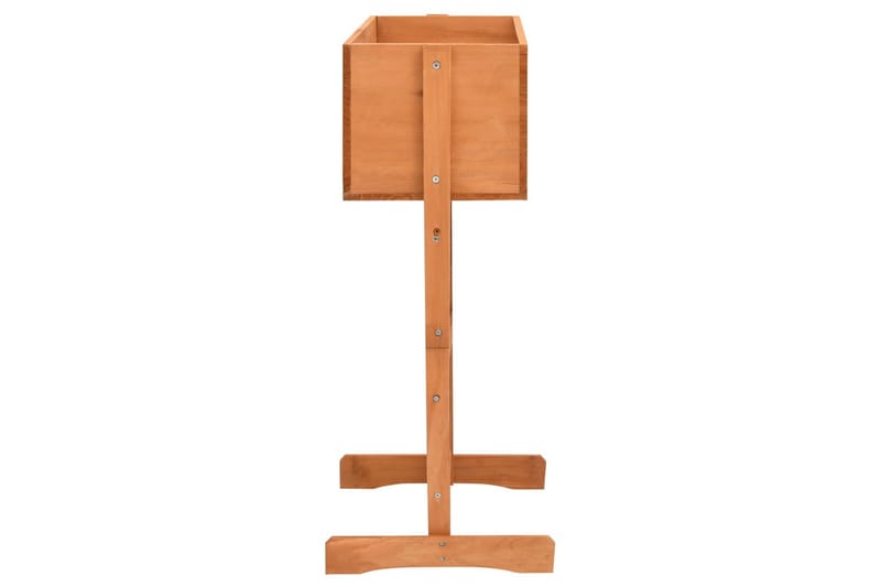 plantekasse med espalier 45x30x74cm massivt fyrretræ orange - Orange - Havemøbler - Øvrigt havetilbehør - Tilbehør udendørs - Havekrukker