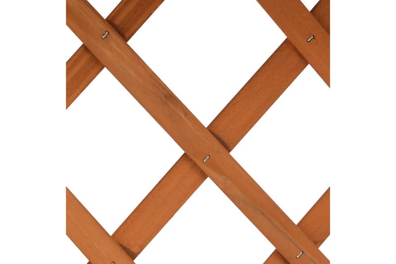 plantekasse med espalier 45x30x74cm massivt fyrretræ orange - Orange - Havemøbler - Øvrigt havetilbehør - Tilbehør udendørs - Havekrukker