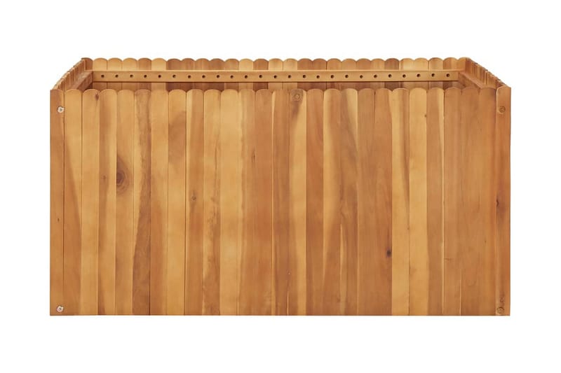 plantekasse til haven 100 x 100 x 50 cm massivt akacietræ - Havemøbler - Øvrigt havetilbehør - Tilbehør udendørs - Havekrukker