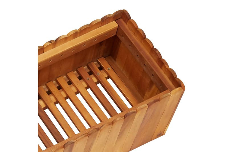plantekasse til haven 150 x 30 x 25 cm massivt akacietræ - Havemøbler - Øvrigt havetilbehør - Tilbehør udendørs - Havekrukker