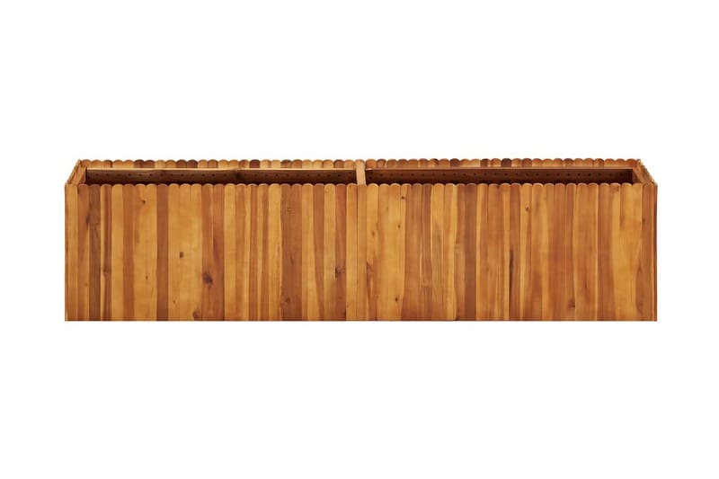 plantekasse til haven 200 x 30 x 50 cm massivt akacietræ - Havemøbler - Øvrigt havetilbehør - Tilbehør udendørs - Havekrukker