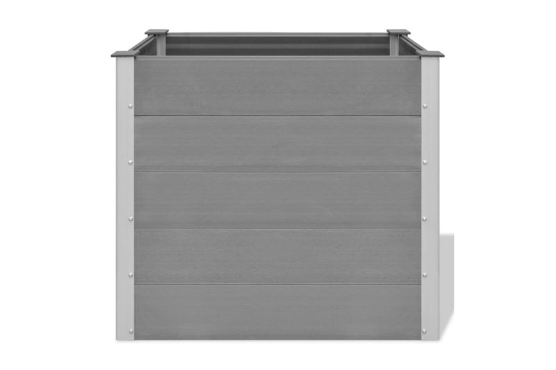 Plantekasse Wpc 100 X 50 X 91 Cm Grå - Grå - Havemøbler - Øvrigt havetilbehør - Tilbehør udendørs - Havekrukker