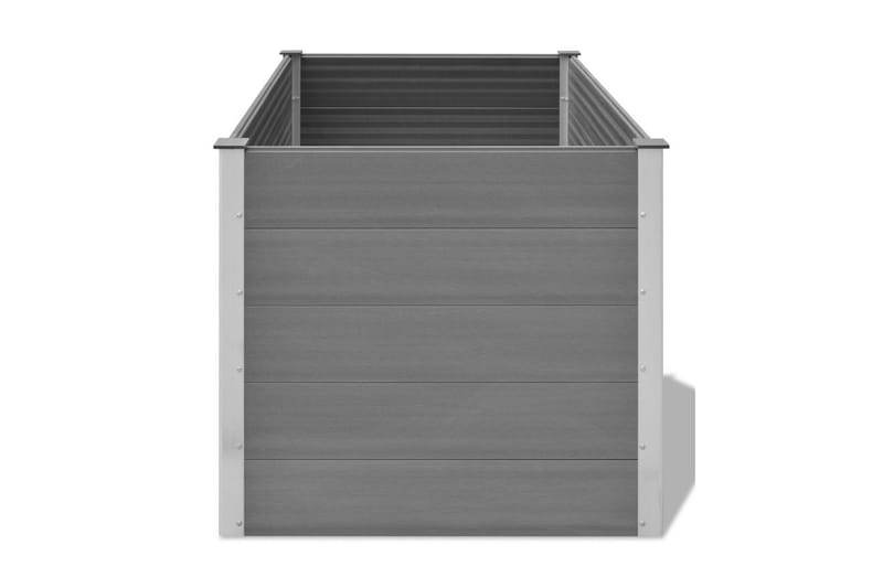 Plantekasse Wpc 150 X 100 X 91 Cm Grå - Grå - Havemøbler - Øvrigt havetilbehør - Tilbehør udendørs - Havekrukker
