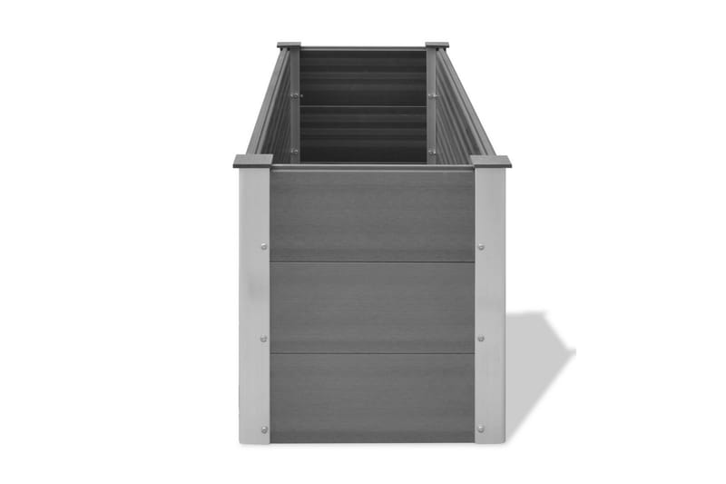 Plantekasse Wpc 150 X 50 X 54 Cm Grå - Grå - Havemøbler - Øvrigt havetilbehør - Tilbehør udendørs - Havekrukker