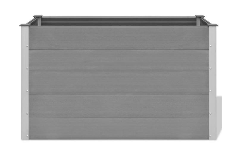 Plantekasse Wpc 150 X 50 X 91 Cm Grå - Grå - Havemøbler - Øvrigt havetilbehør - Tilbehør udendørs - Havekrukker