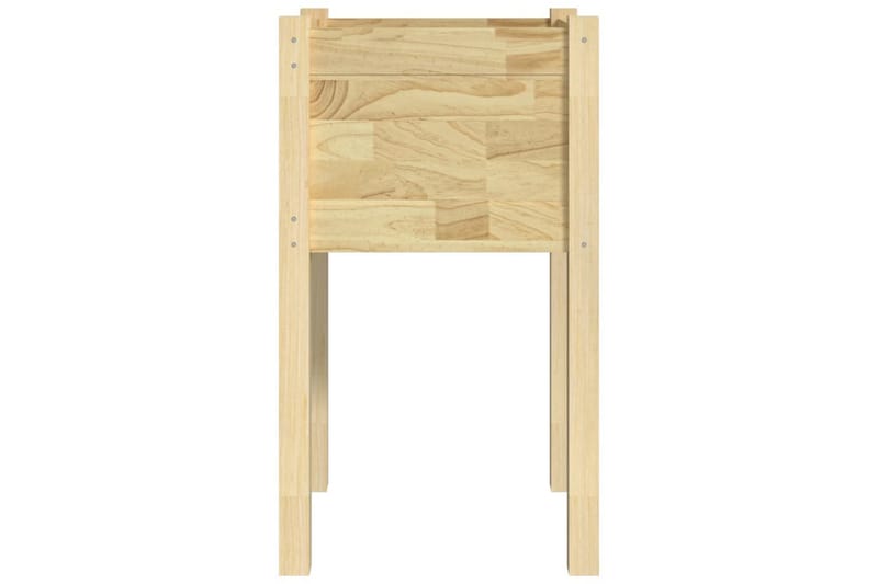 plantekasser 2 stk. 40x40x70 cm massivt fyrretræ - Brun - Havemøbler - Øvrigt havetilbehør - Tilbehør udendørs - Havekrukker