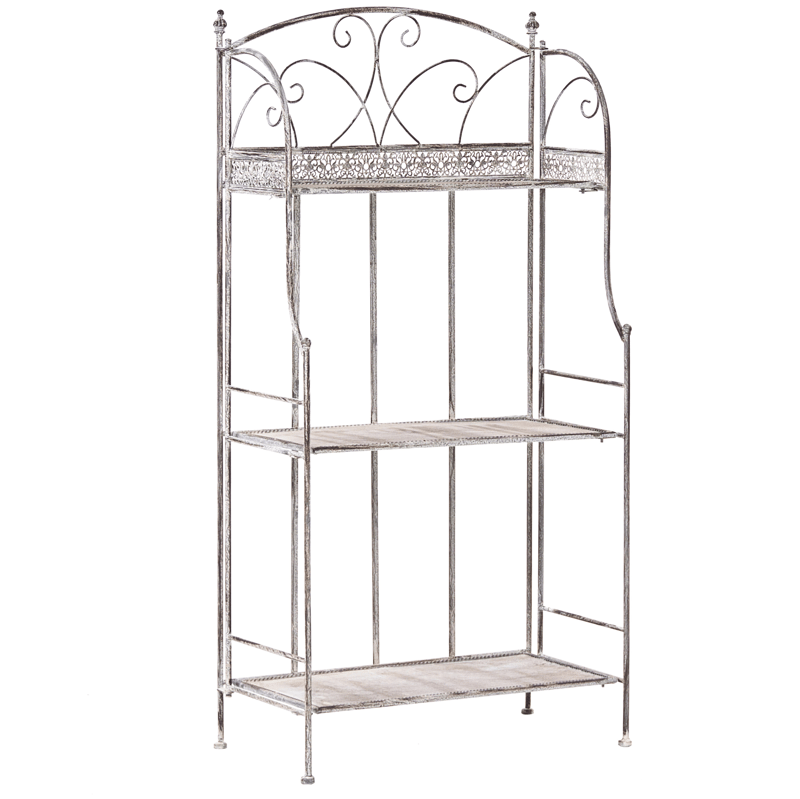 Hylde udendørs Villadose 60 cm, Grå