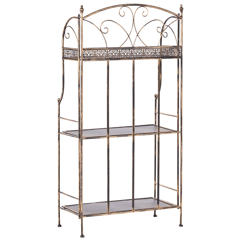 Hylde udendørs Villadose 60 cm - Sort - Havemøbler - Øvrigt havetilbehør - Tilbehør udendørs - Blomstereoler