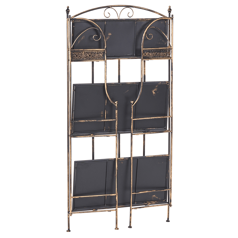 Hylde udendørs Villadose 60 cm - Sort - Havemøbler - Øvrigt havetilbehør - Tilbehør udendørs - Blomstereoler