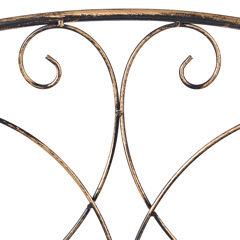 Hylde udendørs Villadose 60 cm - Sort - Havemøbler - Øvrigt havetilbehør - Tilbehør udendørs - Blomstereoler