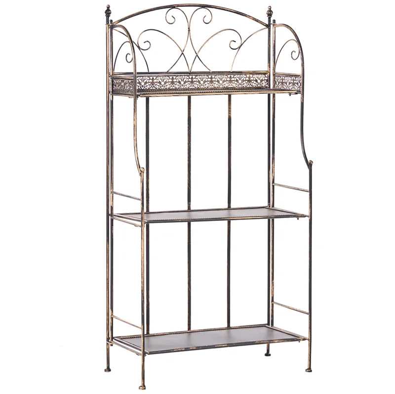 Hylde udendørs Villadose 60 cm, Sort