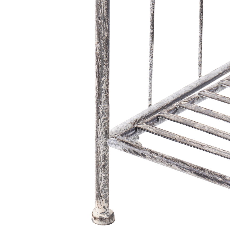 Hylde udendørs Visano 59 cm - Grå - Havemøbler - Øvrigt havetilbehør - Tilbehør udendørs - Blomstereoler