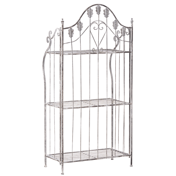 Hylde udendørs Visano 59 cm - Grå - Havemøbler - Øvrigt havetilbehør - Tilbehør udendørs - Blomstereoler