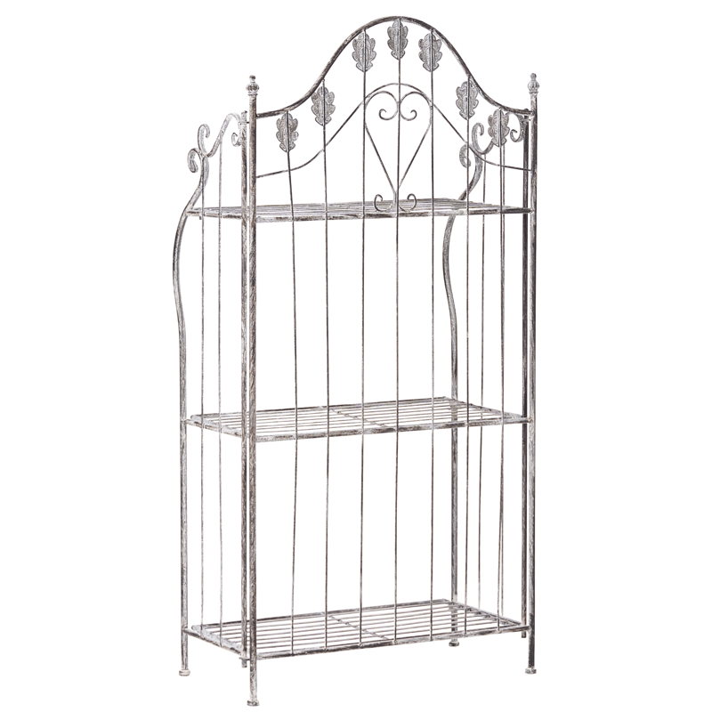 Hylde udendørs Visano 59 cm - Grå - Havemøbler - Øvrigt havetilbehør - Tilbehør udendørs - Blomstereoler