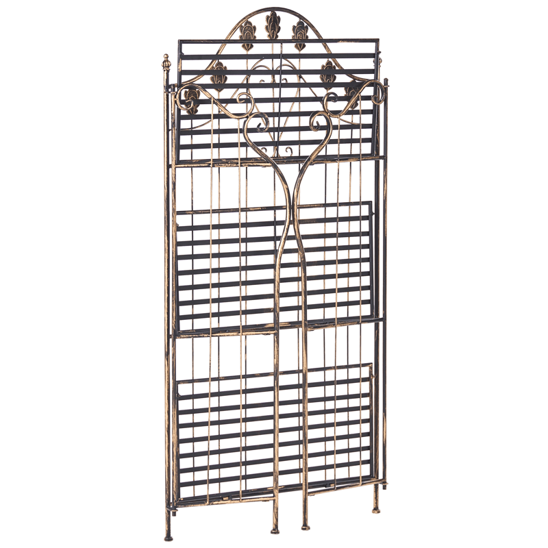 Hylde udendørs Visano 59 cm - Sort - Havemøbler - Øvrigt havetilbehør - Tilbehør udendørs - Blomstereoler