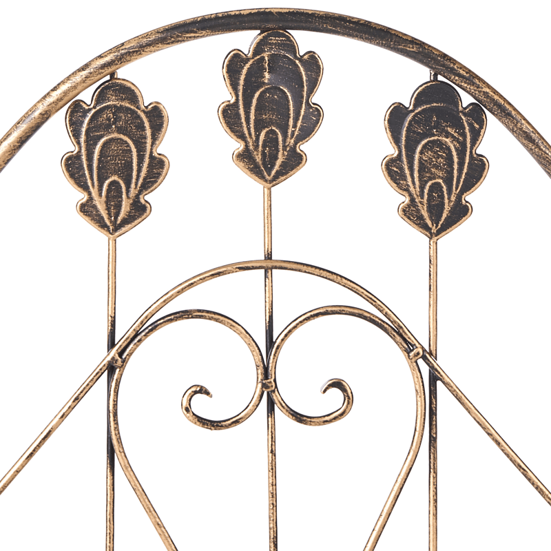 Hylde udendørs Visano 59 cm - Sort - Havemøbler - Øvrigt havetilbehør - Tilbehør udendørs - Blomstereoler