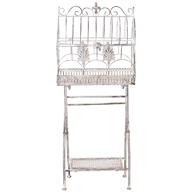 Sæt med 2 hylder udendørs Sicily 43/37 cm 30/27 cm - Grå - Havemøbler - Øvrigt havetilbehør - Tilbehør udendørs - Blomstereoler
