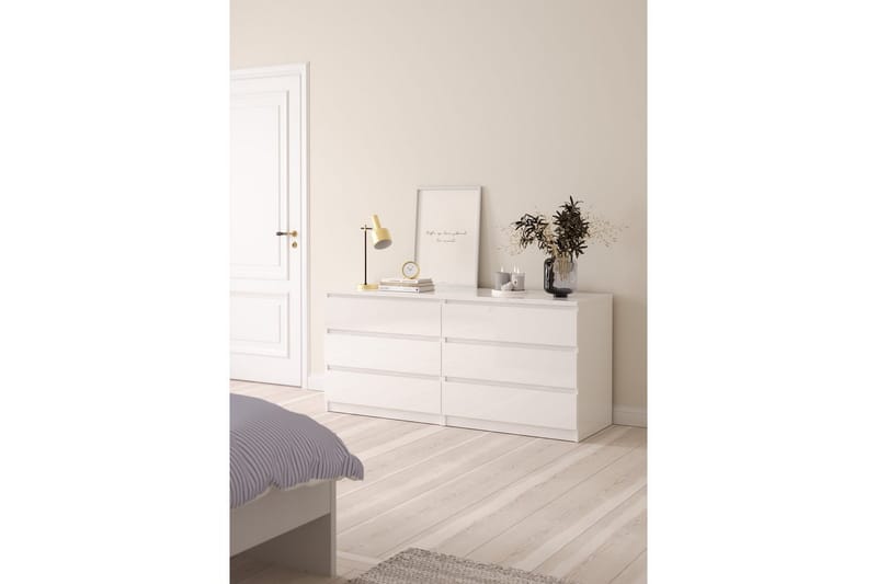 Salomns Kommode 70,1 cm - Hvid - Opbevaring - Opbevaringsmøbler - Kommode