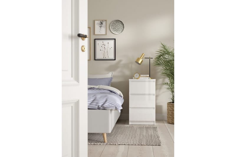 Salomns Kommode 70,1 cm - Hvid - Opbevaring - Opbevaringsmøbler - Kommode