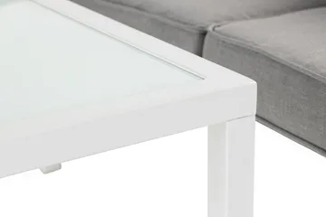 Ariany Hjørnesofa - Hvid/Grå - Havemøbler - Loungemøbler - Sofagrupper udendørs