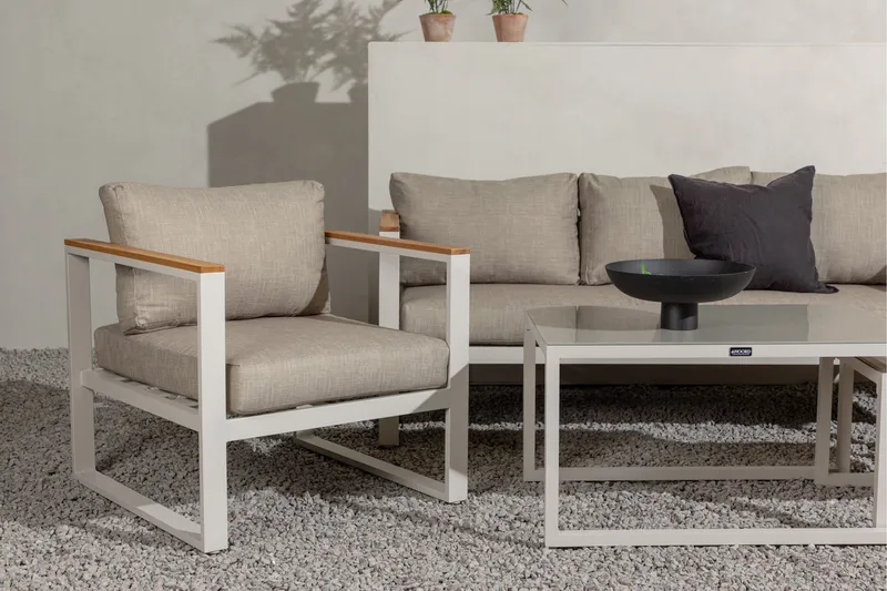 Aspvik Sofa Gruppe 5-sæder - Havemøbler - Loungemøbler - Sofagrupper udendørs